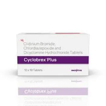  Chlordiazepoxide Clidinium Dicyclomine